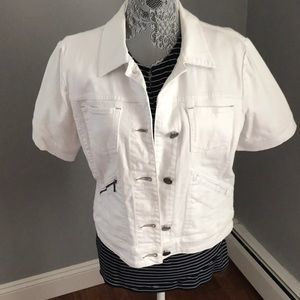 Cabi Cropped Jean Jacket